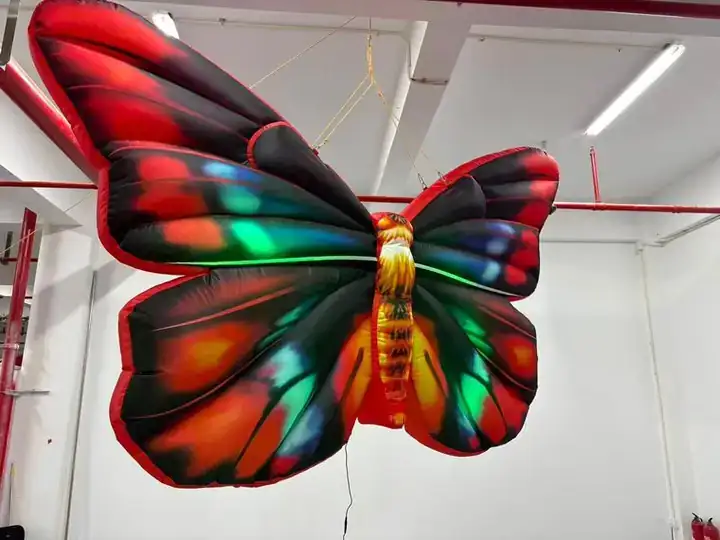 Inflatable butterflies photo 1