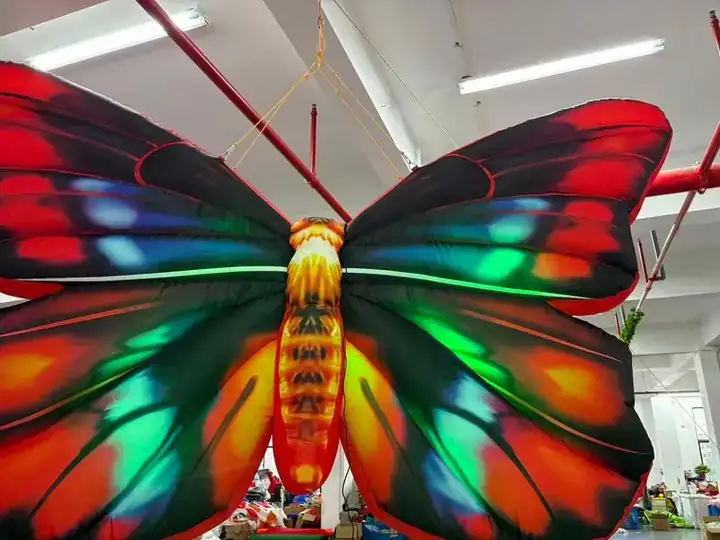Inflatable butterflies photo 8