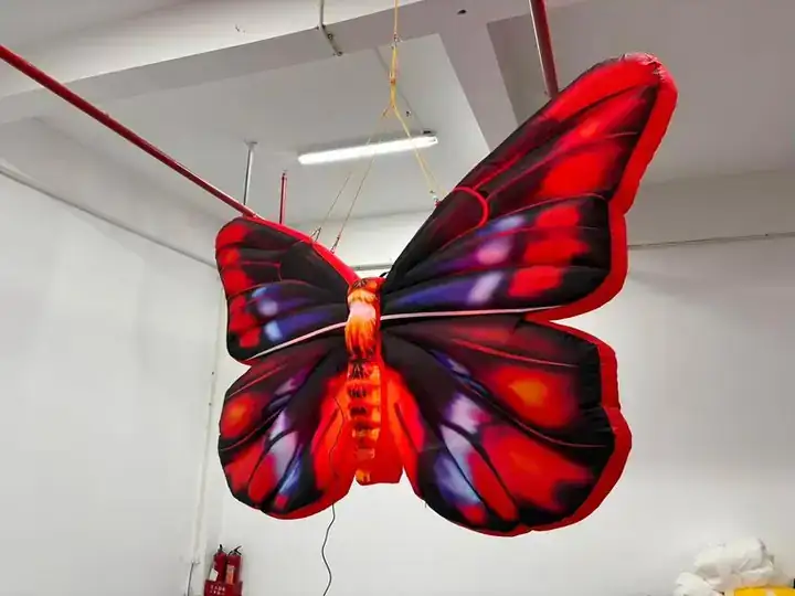 Inflatable butterflies photo 9