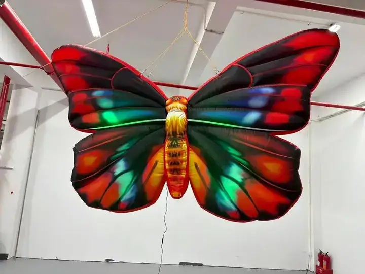 Inflatable butterflies