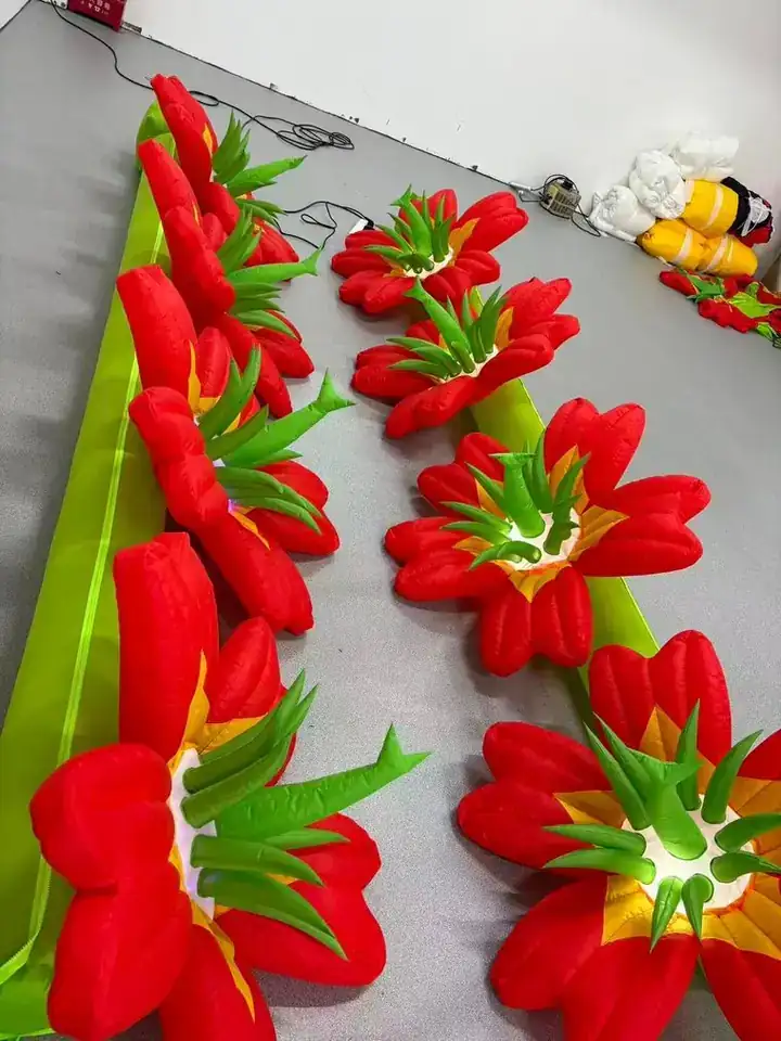 Inflatable cactus & flowers photo 3